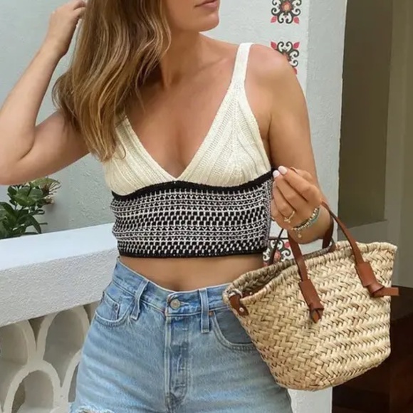 RAMY BROOK JENNA CROCHET CROP TOP - Picture 7 of 11